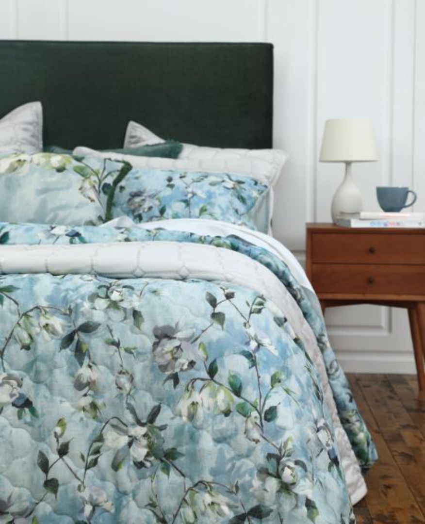 MM Linen - Tranquille Bedspread Set - Cushion  - Multi image 1
